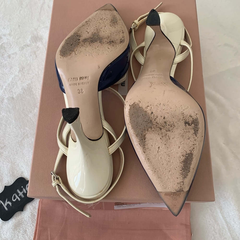 MiuMiu Point Toe High Heels - Picture 3 of 8